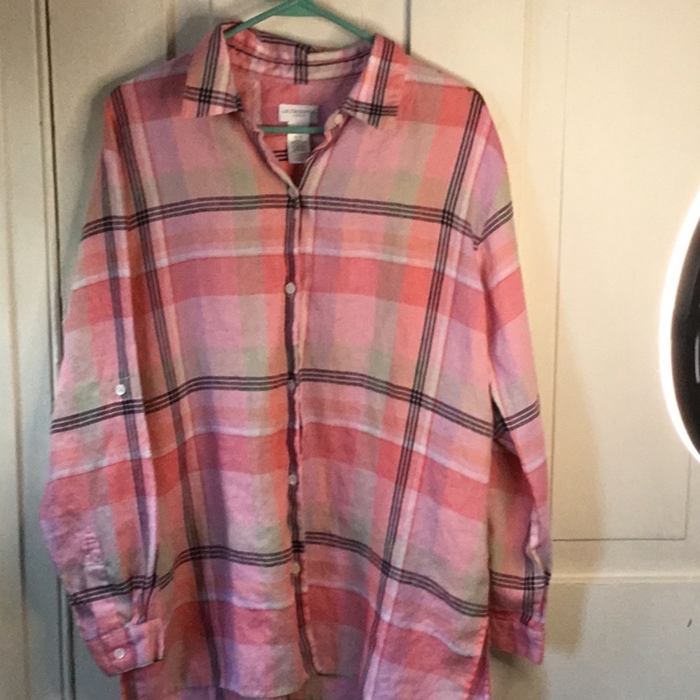 Liz Claiborne Linen Shirt